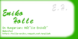 eniko holle business card